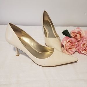 Nine West Leather Heels sz 8 1/2